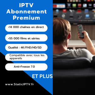 IPTV Abonnement Premium